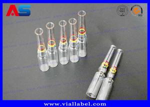 Quality Eco Friendly Ampoule Clear Small Glass Vials 5ml For Medicine Liquid for sale