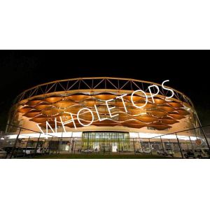 Quality Panama Stadium Aluminium Cladding Sheet 1250mm Width 5mm Thick for sale