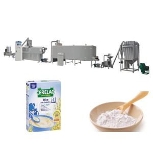 150kg/hr Nutritional Rice Powder Food Extruder Machine Processing Line