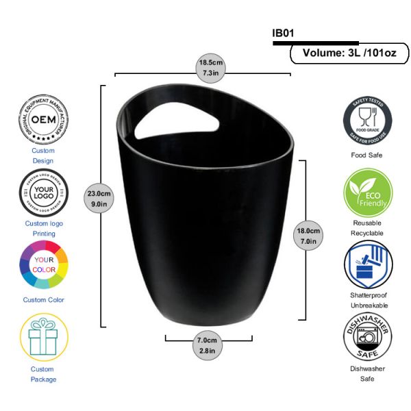 Piper Heidsieck Vintage Plastic Champagne Ice Bucket Red Purple Transparent 1980s