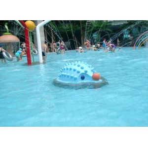 China Splash Hedgepig Kids Water Playground Equipment Spray Park Fiberglass on sale