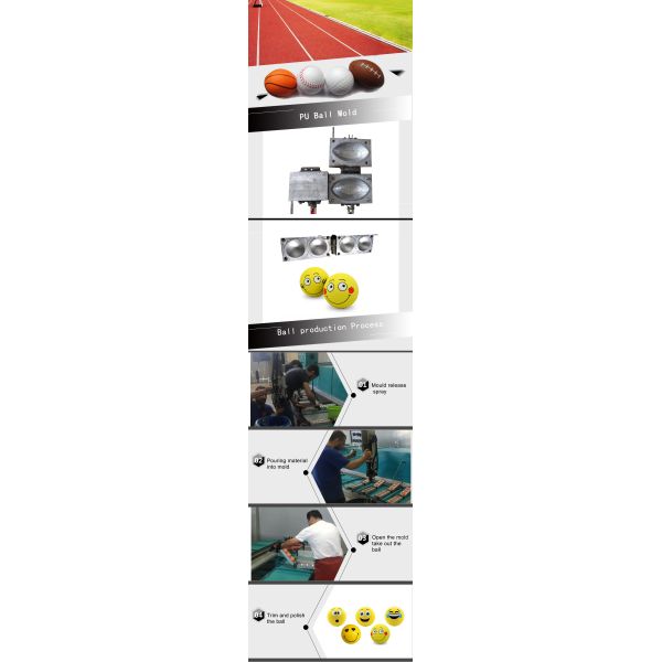 Kids Balls Making 60HRC DME Polyurethane Foam Molds