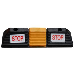Quality Quality Car Parking Rubber Wheel Safety Stop for sale