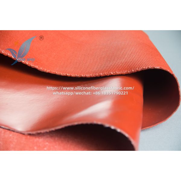 Strengthened Woven Silicone Impregnated Fiberglass Fabric With Steel Wire Length 50m/roll Durable
