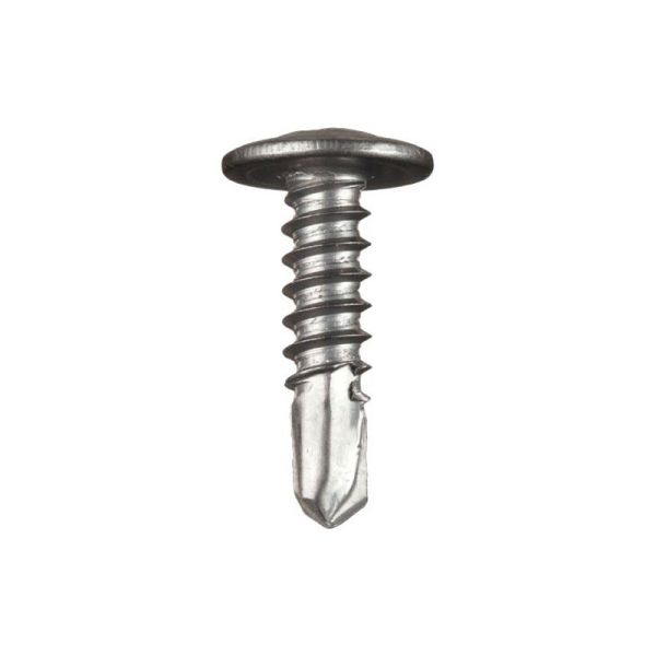 M4.2x13mm Galvanized Self Drilling Screws Wafer Head Phillip Zinc Plated Tornillo
