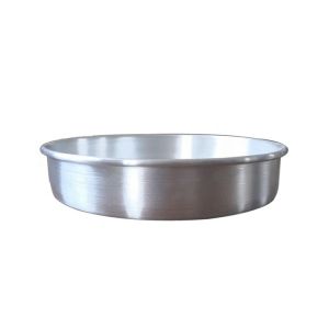 Quality 6*2 inch aluminum round non removable bottom cake pan for sale