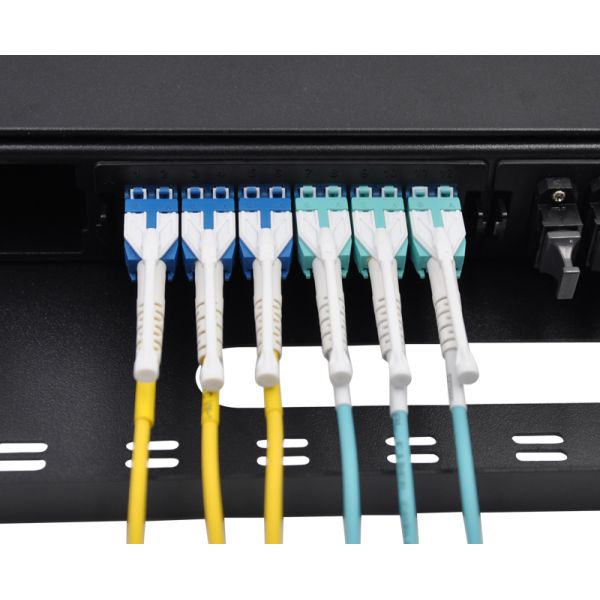 LC Uniboot Multimode OM2 50/125 Fiber Optic Patch Cables LSZH PVC 10m 15m 20m 30m 40m