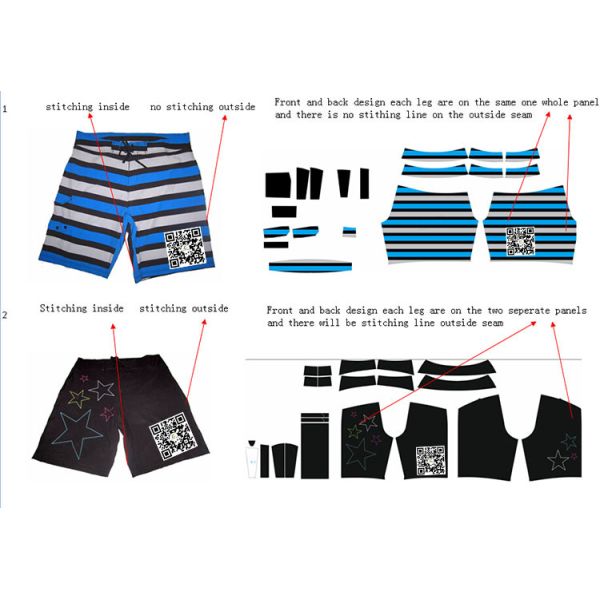 Sublimation Printed Shorts Swim Trunks Custom