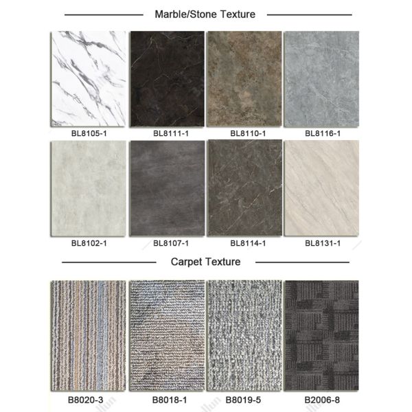 Waterproof SPC Flooring Click Lock Light Gray PVC Stone Plastic Floor Tiles for Indoor