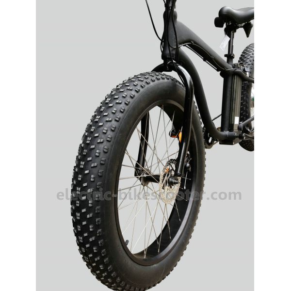 26" x 4.9 Snow Tire Electric Beach Cruiser Bikes 48V 750W Rear Gear Motor