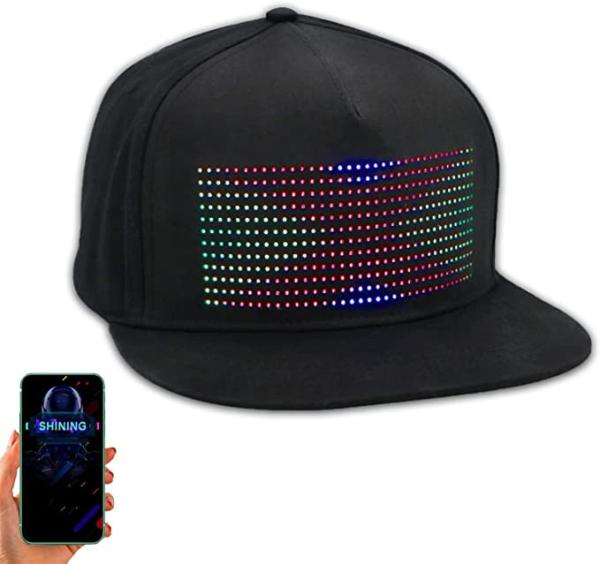 Buy Editing Bluetooth LED Hat With Programmable Mobile App Control at wholesale prices