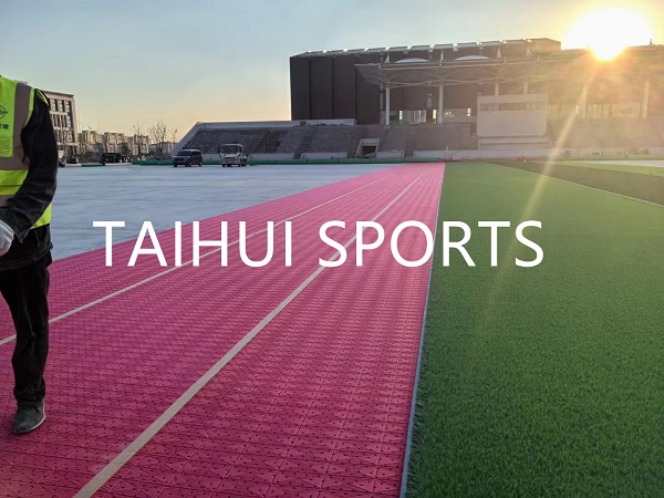 Professional Shock Pad Underlay for Soccer Field Hockey Rugby and FIH Field Uv Resistance