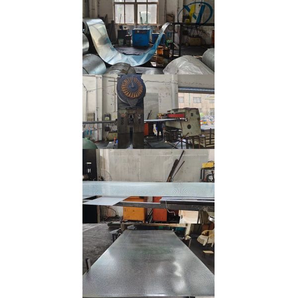 Crocodile Mouth Perforated Anti Skid Plate Sheets For Stair And Floor