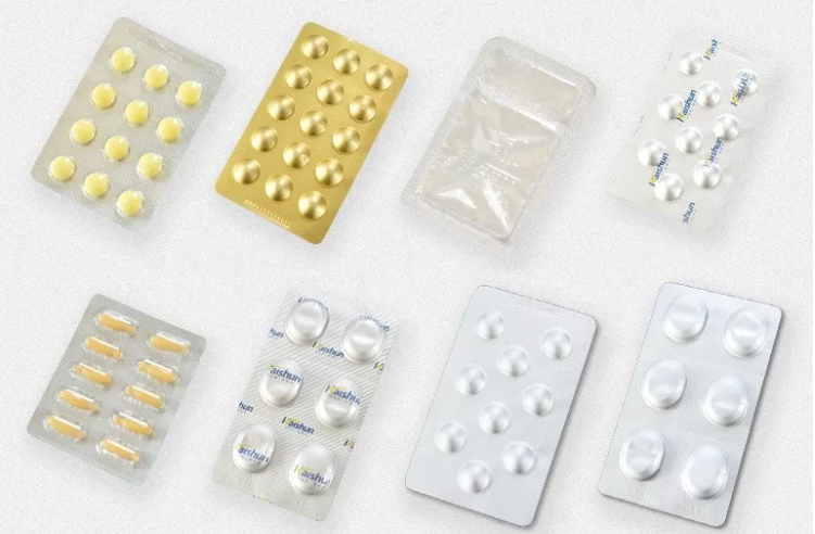 Flat Type Blister Packing Machine SS 304 Pharmacy Blister Packaging Machine