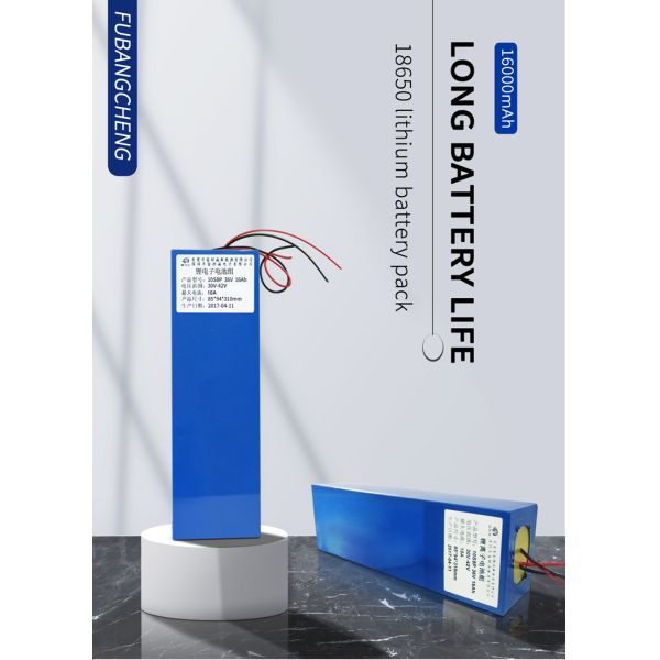 Rechargeable 18650 Lithium Ion Battery 36V 16AH Electric Bicycles Scooters Motorcycle Lithium Battery