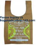 Recyclable Customized Printing Handbag Brown Tyvek Tote Bag Natural Tyvek Paper