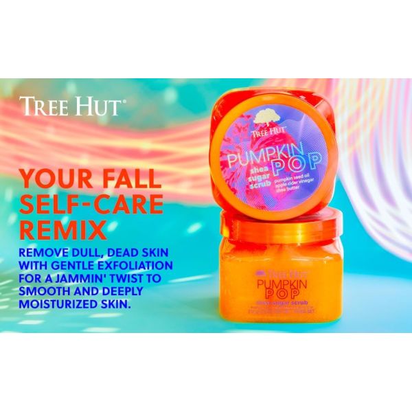 Tree Hut Pumpkin Pop Shea Sugar Scrub
