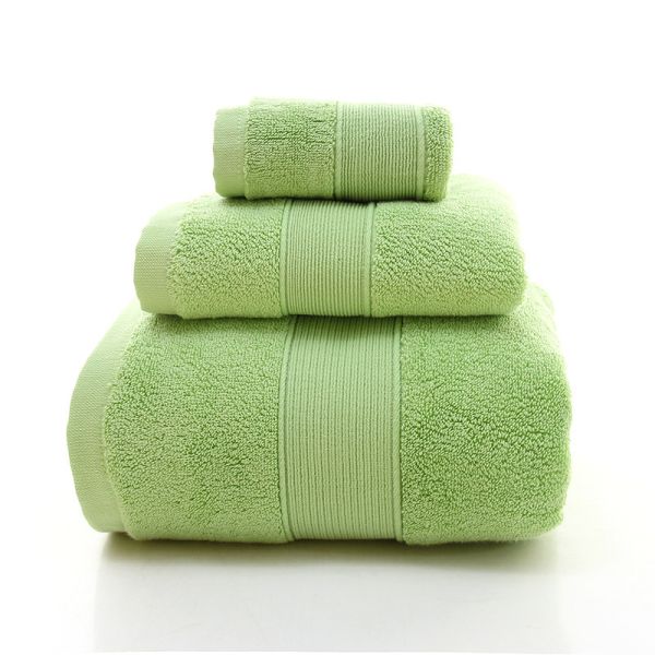 Solid Color Bath Towel Soft Eco-Friendly and Customized Hand Towel in 7 Vibrant Shades
