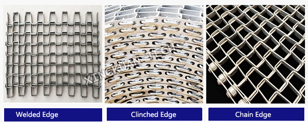 Flat Wire Conveyor Belt Wire Mesh 201 304 316 Stainless Steel For Food Sorting On Conveyor Machine