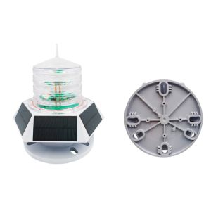 Quality GPS SYNC Phosphate Battery Solar Navigation Lights Flash Mode IALA for sale