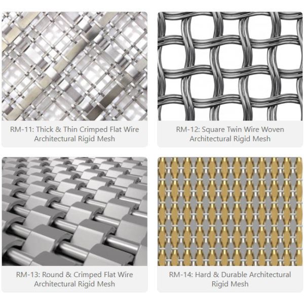 Architectural Rigid Mesh for Building Facade Decoration