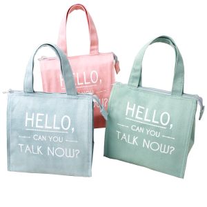 Quality Thermal Tote 40Z 100gsm 30x30x12cm Insulated Cooler Bag for sale