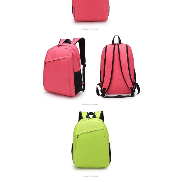 Wholesale custom logo men and women fashion middle school students waterproof backpack for kid school bag