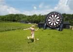 Double Stitching Inflatable Dartboard For Event , Inflatable Soccer Dart