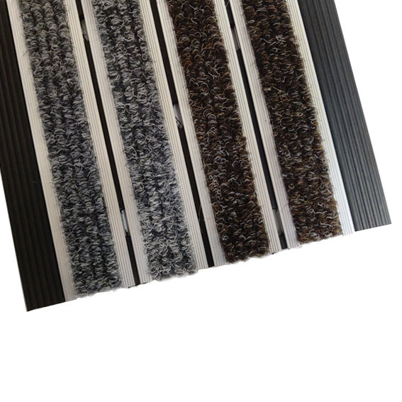 20 mm Depth Commercial Aluminium Entrance Mat Rubber Entrance Floor Mats