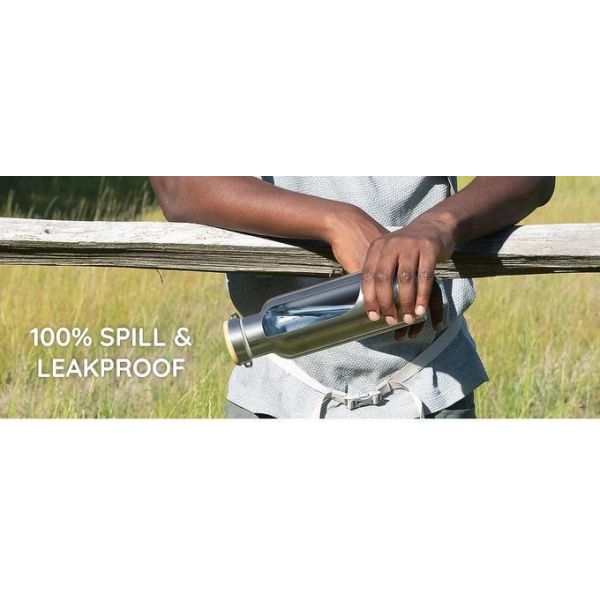 17 oz Stainless Steel Sports Water Bottle Insulated Reusable Water Bottles with Handle Metal Bottle for Hikers Gift