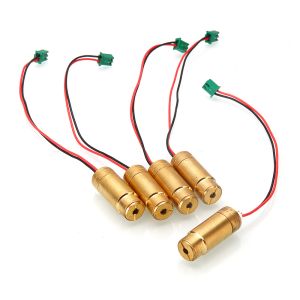 China Brass 5V RGB 100mw Green Laser Diode Module on sale