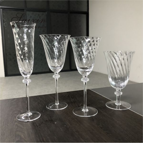 SX-G011 Water Glass Cup Custom Color Whiskey Champagne Drinking Glasses For Wedding Home Decor