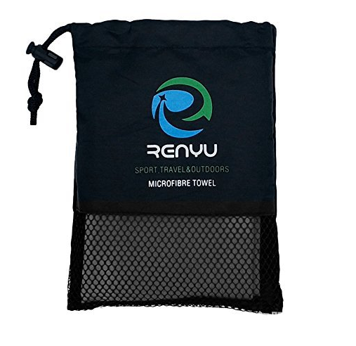 Sports Microfiber Suede Towel / Quick Dry Travel Towel 140 - 300GSM Weight