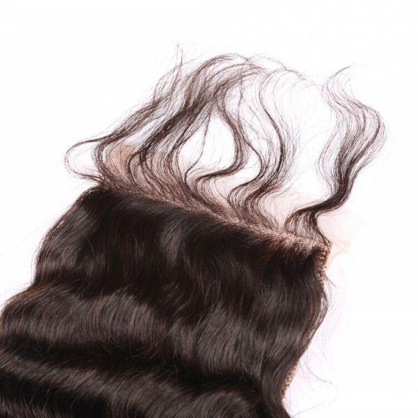 Top Quality Unprocessed 100% Brazilian Human Hair Wefts Premium Quality Bouncy Virgin Hair Loose Wave With Closure