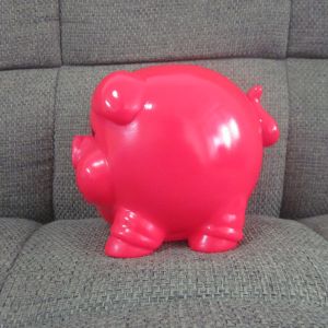 Quality custom kids plastic money box cheap piggy bank for sale
