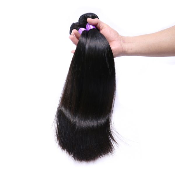 Unprocessed Brazilian Human Hair Bundles / 100% Virgin Remy Human Hair Extensions