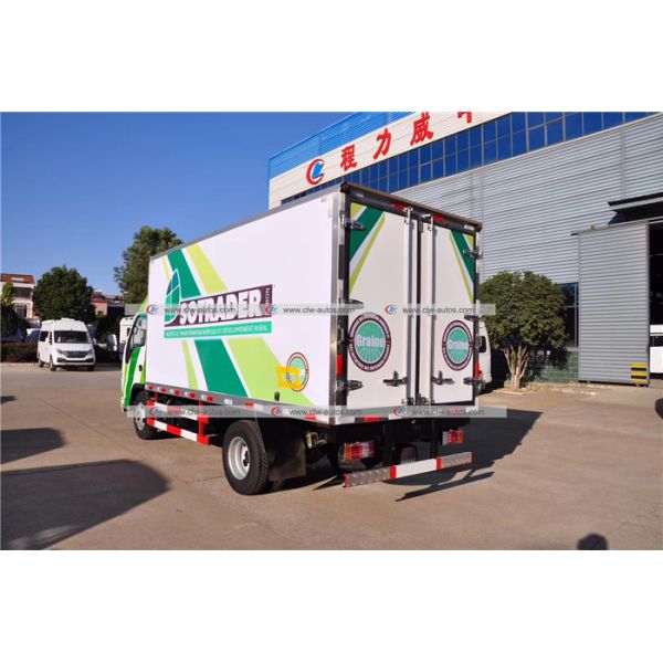 Japan Brand Isuzu 5tons Thermo King Refrigerator Refrigerated Van Truck for Food Transport