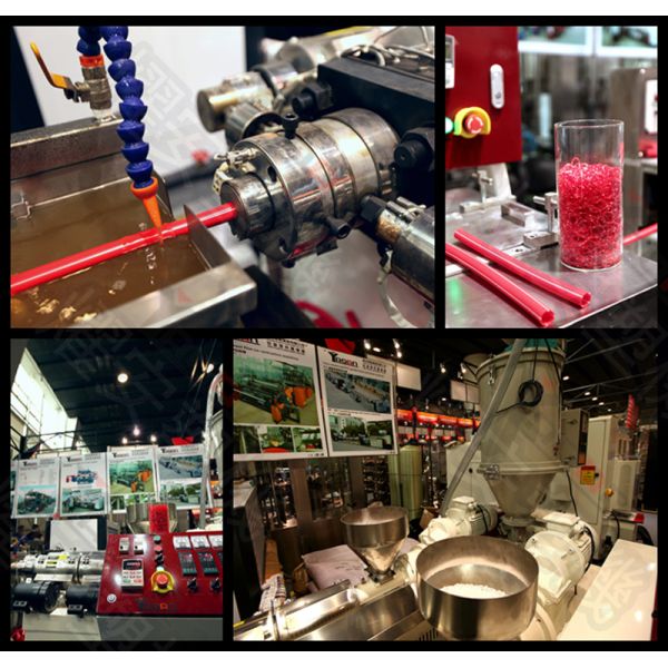 High Output Plastic Extrusion Machine Single Screw Plastic Extruder 65MM Screw