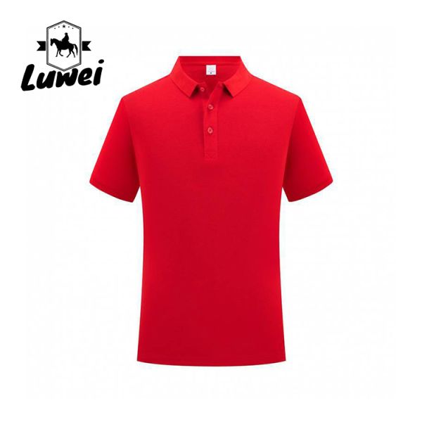 Customized Cotton Polo T Shirts Embroidery Plus Size Muscle Slim Fitted