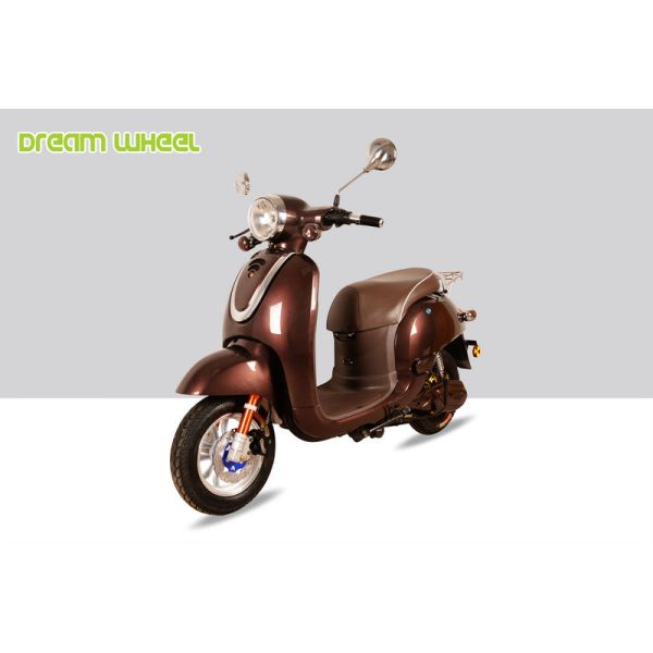 Single Speed Mode Pedal Assist Scooter 10"X3.0 Tire For Women