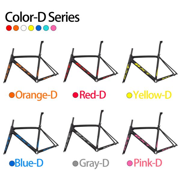 700C Rim Brake Bike Frame Full Carbon Fiber Racing Road Bike Frameset Max 23C Tire