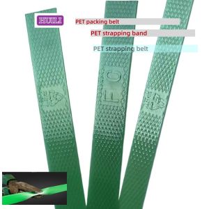 Black PET strapping 9-32mm high-quality PET plastic steel belt for hot melt