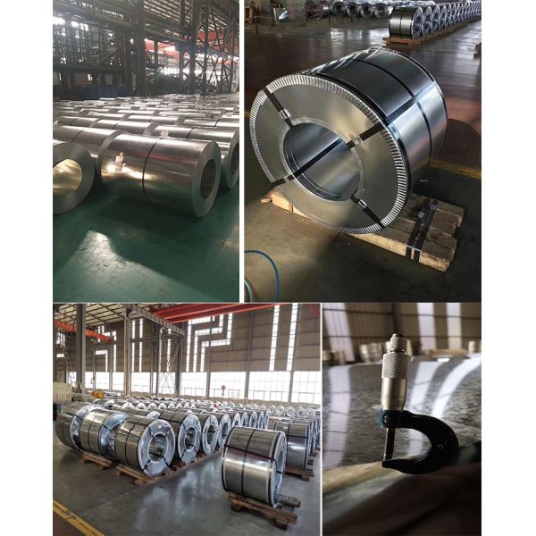 SMP Corrugated Galvanized Sheet Metal 1100mm Galvanized Steel Sheet