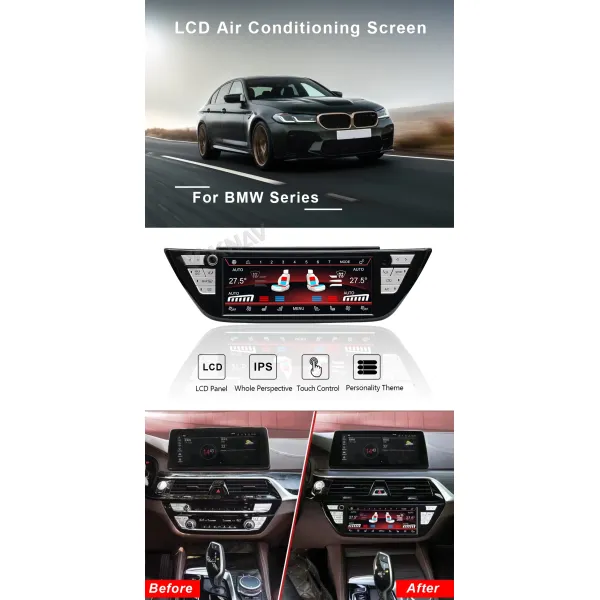 Car Air Conditioner Control Panel Screen X3M G01 G08 X4M G02 F98 BMW Climate Control Unit