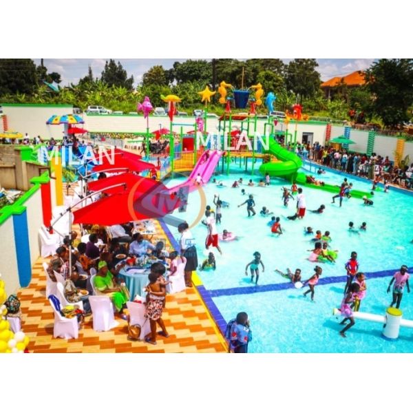 Sea Style Commercial Water Playground Middle Size For Leisure