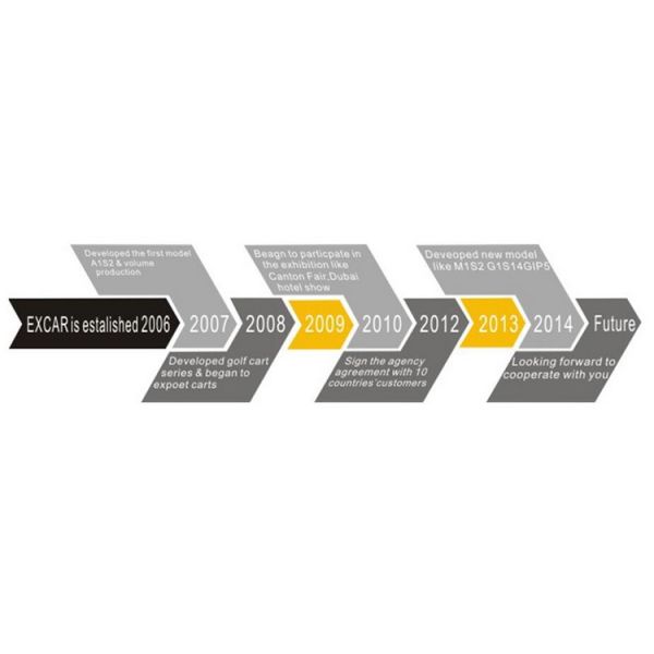 48V 3.7KW 2 Seater Electric Golf Carts Taly Axle / Hotel Buggy Car