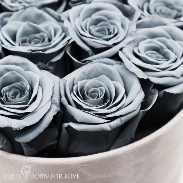 Velvet Style Eternal Flower Box Wedding Home Decor The Best Gift To Accompany Her Preserved Flower For Valentines Day