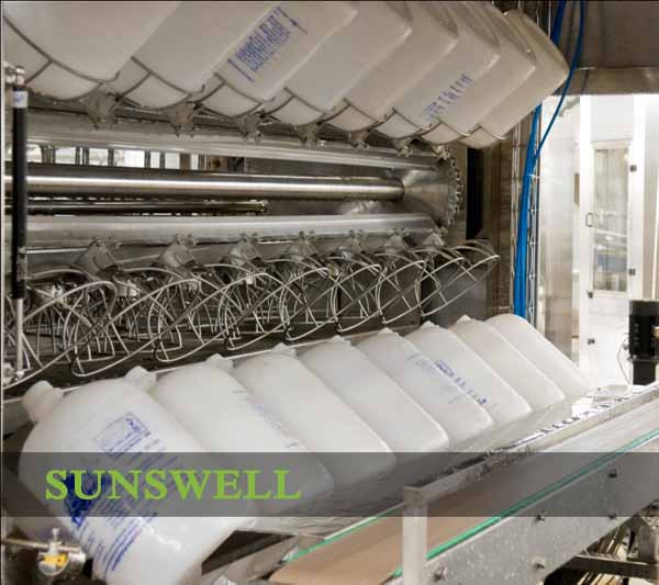 Milk 5 Gallon Water Filling Machine / Washing Filling Capping Machine