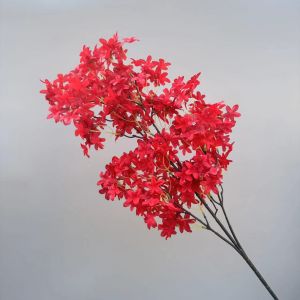 Simulated flower cross, cherry blossom, lilac bouquet, wedding hall flower