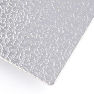 Diamond Embossed Stainless Steel Sheet Custom Cut 3mm Thickness